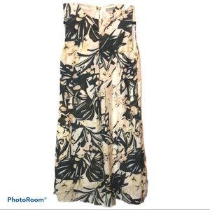 H&M Sleeveless Shift Jungle Print Dress size 8
